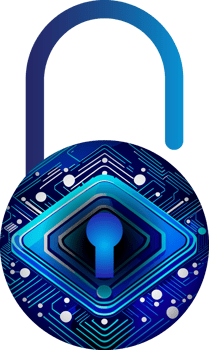 Modern Technology Cybersecurity Icon Crop-out png