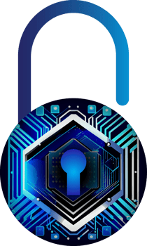 Modern Technology Cybersecurity Icon Crop-out png