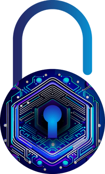 Modern Technology Cybersecurity Icon Crop-out png