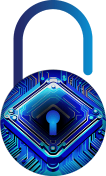 Modern Technology Cybersecurity Icon Crop-out png