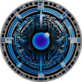 Modern Technology Cybersecurity Icon Crop-out png