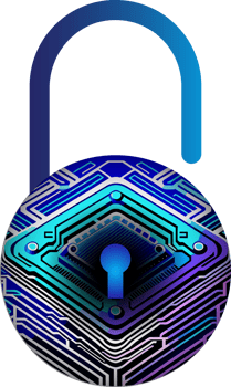 Modern Technology Cybersecurity Icon Crop-out png