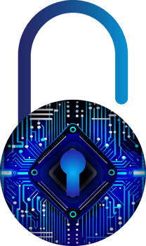 Modern Technology Cybersecurity Icon Crop-out png
