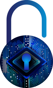 Modern Technology Cybersecurity Icon Crop-out png