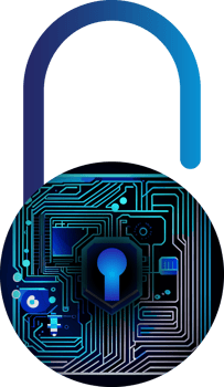 Modern Technology Cybersecurity Icon Crop-out png