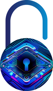 Modern Technology Cybersecurity Icon Crop-out png