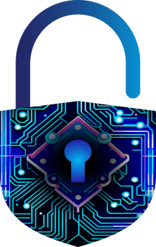 Modern Technology Cybersecurity Icon Crop-out png