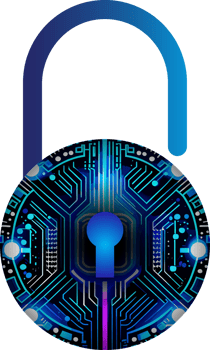 Modern Technology Cybersecurity Icon Crop-out png