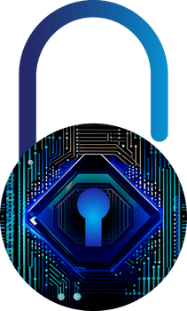 Modern Technology Cybersecurity Icon Crop-out png