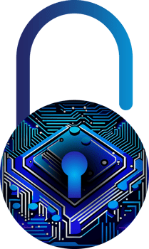Modern Technology Cybersecurity Icon Crop-out png