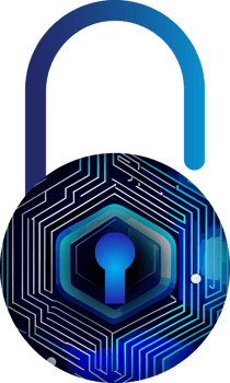 Modern Technology Cybersecurity Icon Crop-out png