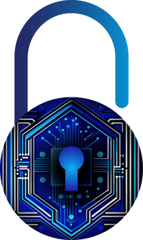 Modern Technology Cybersecurity Icon Crop-out png