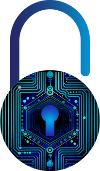 Modern Technology Cybersecurity Icon Crop-out png