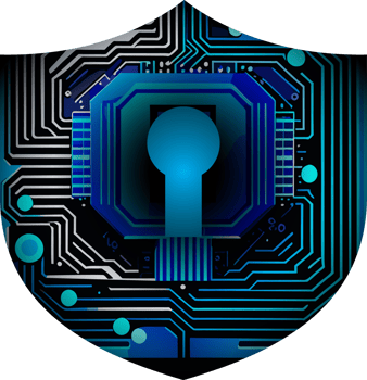 Modern Technology Cybersecurity Icon Crop-out png