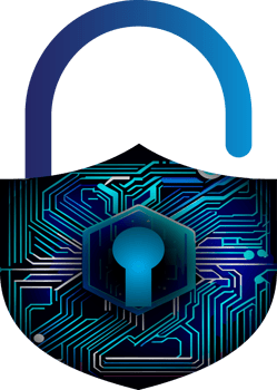 Modern Technology Cybersecurity Icon Crop-out png