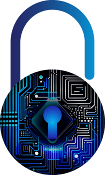 Modern Technology Cybersecurity Icon Crop-out png