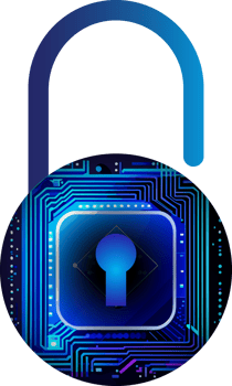 Modern Technology Cybersecurity Icon Crop-out png