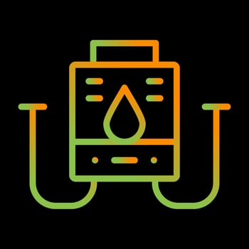 Water Boiler Vector Icon