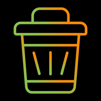 Trash Vector Icon
