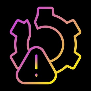 Management Failure Vector Icon