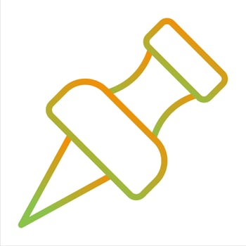 Thumbtack Vector Icon