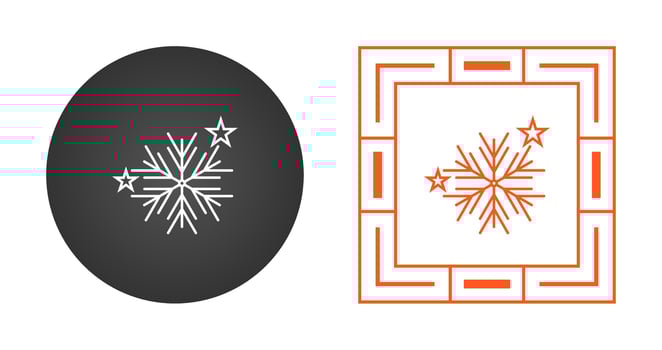 Snowflakes Vector Icon