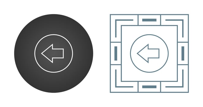 Rewind Vector Icon