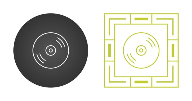 CD Vector Icon