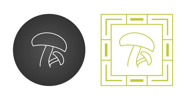 Mushrooms Vector Icon