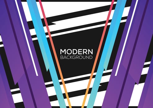 geometric modern background gradient color design abstract vector