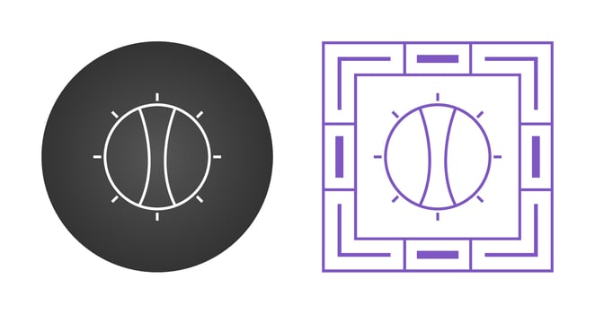 Temperature Knob Vector Icon