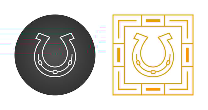 Horse Shoe Vector Icon