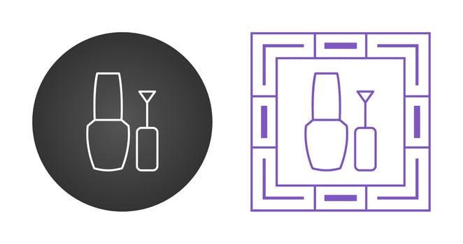 Nailpolish Vector Icon