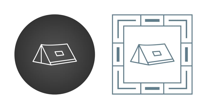 Tent Vector Icon