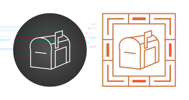 Mailbox Vector Icon