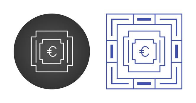 Euro Symbol Vector Icon