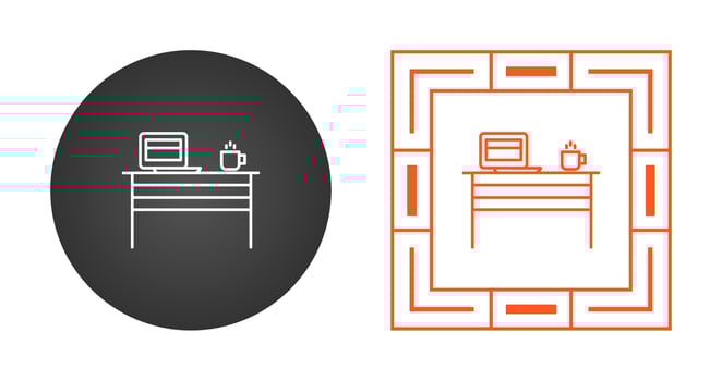 Decoration Table Vector Icon