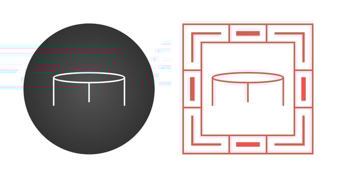 Stool Vector Icon