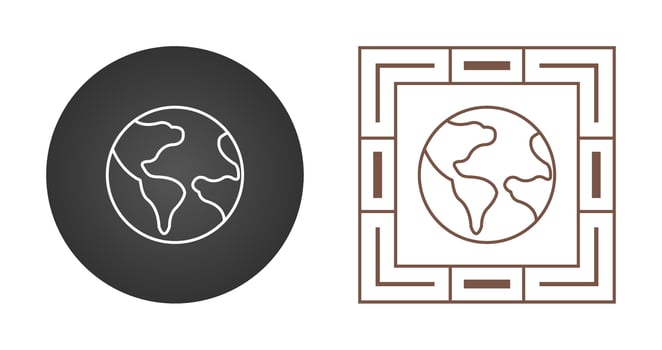 Earth Vector Icon