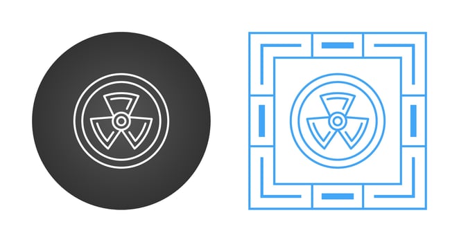Radiation Vector Icon