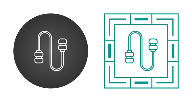 Ear Plug Vector Icon
