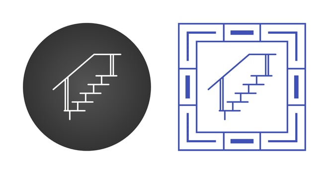 Stairs Vector Icon