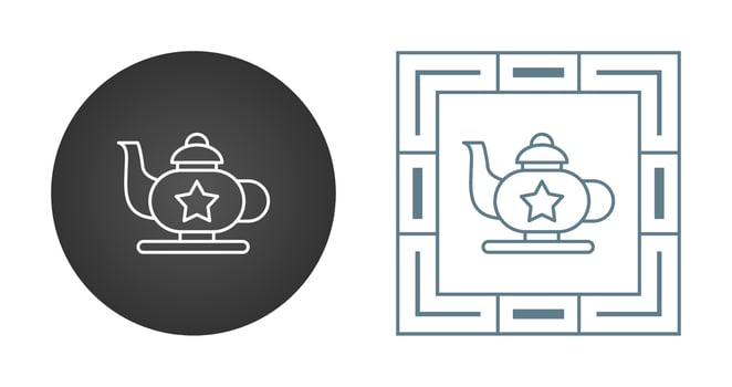 Teapot Vector Icon