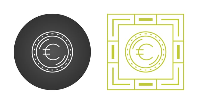 Euro Currency Vector Icon