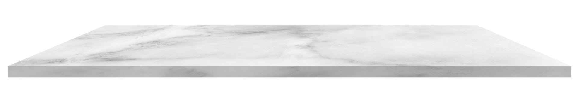 Marble tabletop with texture surface, Glossy Grey nature granite shelf isolated,Perspective ceramic counter plank template mock up for display products presentation png