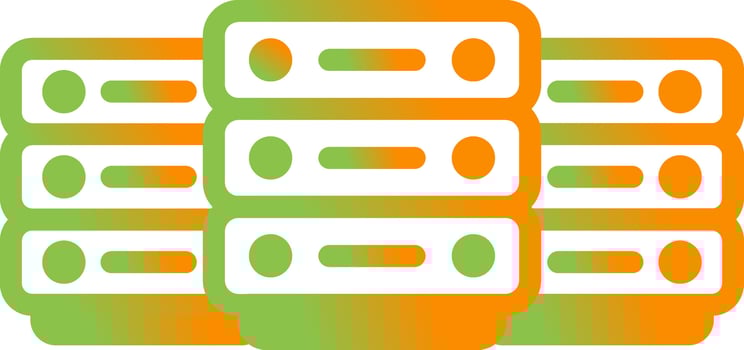 Data Center Vector Icon