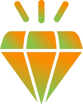 Diamond Vector Icon