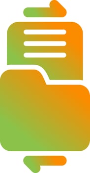 File Sharing Vector Icon