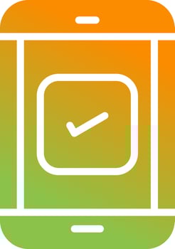 Self-Checkout Vector Icon