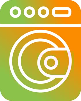 Washing Machine Vector Icon